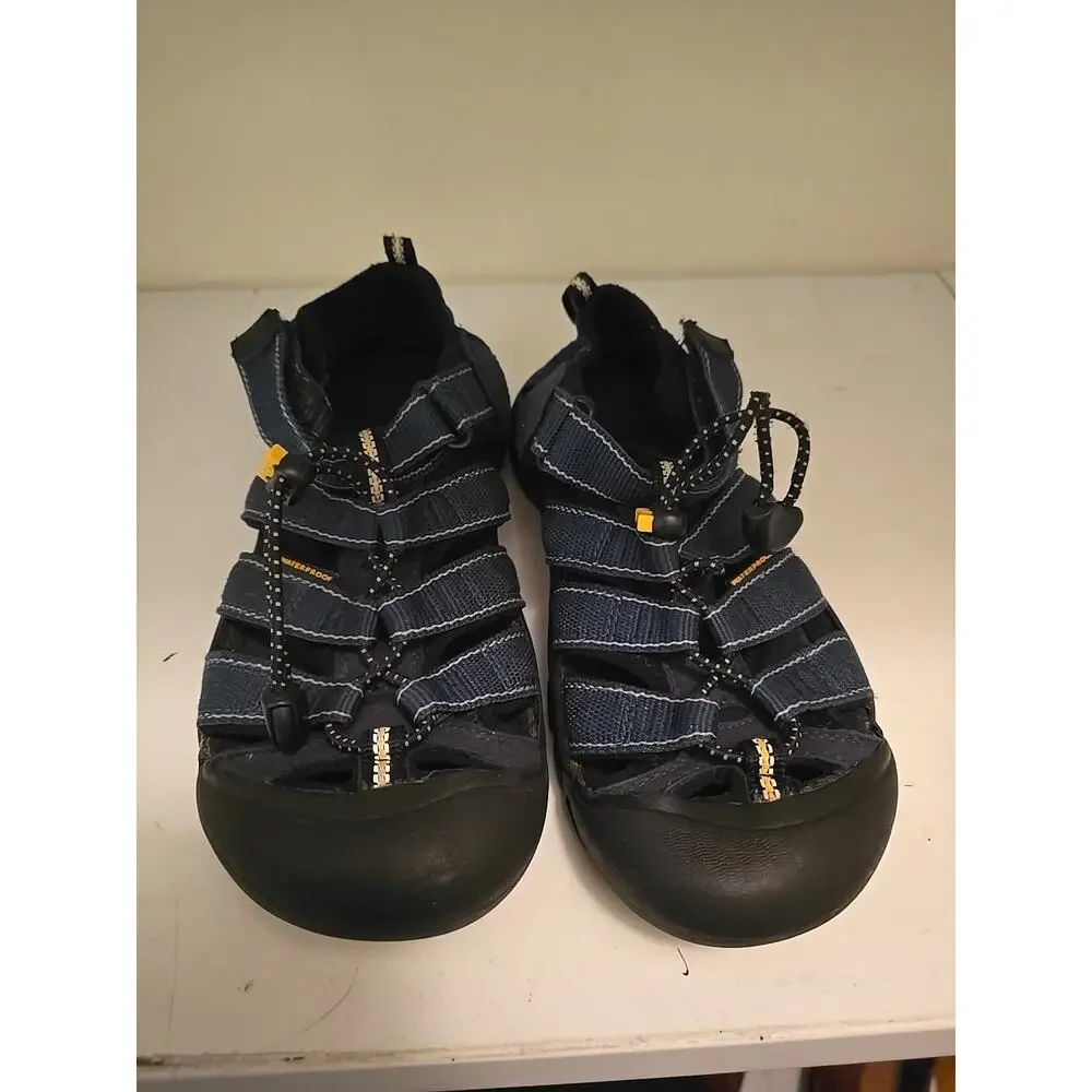 KEEN Newport H2‎ Blue Bungee Waterproof Outdoor Hiking Sandals Childrens Sz 5